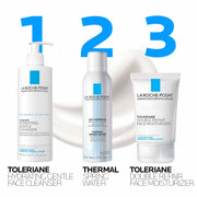 La Roche-Posay Toleriane Double Repair Face Moisturizer | Daily face cream with glycerin, niacinamide and ceramide for all skin types. Oil free and fragrance free.