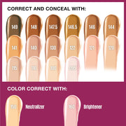 Maybelline Instant Age Rewind Eraser Dark Circles Multi-Use Concealer, 110 | Use to Conceal, Contour, and Correct, Crease-Resistant Makeup Formula for Under Eyes and Dark Spots, Up to 12HRs of Wear