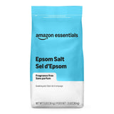 Amazon Essentials Epsom Salt Soak, Magnesium Sulfate USP, 3 Pound, 1-Pack (Previously Amazon Basics)