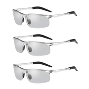 New-Photochromic Sunglasses with Anti-glare Polarized Lens