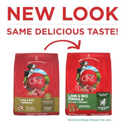 Purina ONE Lamb and Rice Formula Dry Dog Food for Digestive Support | Dog food with real lamb as first ingredient, Microbiome Balanced and prebiotic fiber, supports digestive health