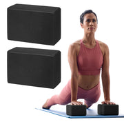 Gaiam Yoga Block - Supportive Latex-Free Eva Foam - Soft Non-Slip Surface with Beveled Edges for Yoga, Pilates, Meditation