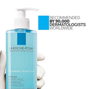 La Roche-Posay Toleriane Purifying Foaming Facial Cleanser with Niacinamide | Oil free face wash for sensitive skin with niacinamide and ceramides. Pore cleanser that won’t dry out skin and is soap free.