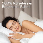 Ultra Soft Pillow Protectors with Zipper - Standard Size - Set of 4 - White | 100% Protection Against Stains, Dust & Dirt, Breathable Pillow Covers, Machine Washable