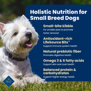 Blue Buffalo Life Protection Formula Chicken Small Breed Dry Dog Food, 5 lb | Real Chicken #1 Ingredient, Antioxidant-Rich LifeSource Bits, Supports Higher Energy Needs, Formulated for Small Breed Dogs