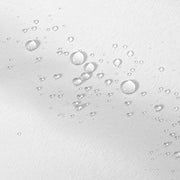ALYVIA SPRING Waterproof Fabric Shower Curtain or Liner White, 72x72 | 3 Magnets, Soft Cloth & Hotel Quality, Machine Washable, Light-Weight, Standard Size