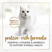 Purina Fancy Feast Seafood Classic Pate Variety Pack, 3 oz Cans, 30-Pack | Grain free wet cat food made with no artificial colors or preservatives, 100 percent complete and balanced