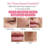 medicube PDRN Collagen Volume Multi Balm Stick, Firming Face & Body Balm | Volufiline, NAD Stick Balm for the Look of Fine Lines, Under-Eyes, Neck, Plumping & Radiance for Line Care, Korean Skincare