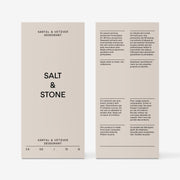 Salt & Stone Aluminum-Free Deodorant, Women & Men Santal & Vetiver 2.6 oz | Extra Strength 48 Hour Protection, Gender Neutral Scent, Made with Niacinamide, Spirulina, Magnesium & Antioxidants