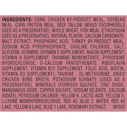 Meow Mix Gravy Bursts Dry Cat Food, 3 lb Bag | Crunchy cat kibble, gravy filled pieces, 100% complete & balanced nutrition