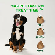 Greenies Pill Pockets Small Dog Treats, Chicken Flavor, 3.2 oz | Vet-recommended, masks pill smell & taste, easy pinch-close design, stress-free medicating, tablet size, 3.2 oz. Pouch