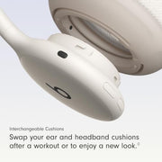 Beats 360 — Over-Ear Headphones with Interchangeable Cushions, Sweat & Water Resistance and Noise Cancellation — Cloud with Cloud Performance Knit Cushions