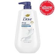 Dove Deep Moisture Body Wash, 30.6 oz Pump, Sulfate Free | Dove Deep Moisture Body Wash hydrates dry skin for 24 hours with a sulfate-free formula and MicroMoisture technology.