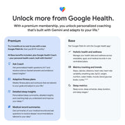 Google Fitbit Air - Screenless Activity Tracker, Obsidian | Fitness, heart rate, & sleep tracking, personalized AI-powered coaching, up to 7 days’ battery life, works with iOS & Android