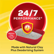 Purina Tidy Cats 24/7 Performance Clumping Cat Litter, 16 lb Bag | Clean Linen scent with 24/7 slow-release deodorizer in a smaller, easy-pour size