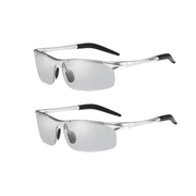 New-Photochromic Sunglasses with Anti-glare Polarized Lens