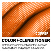 Keracolor Color + Clenditioner, Semi-Permanent Hair Color, 23 Shades | Color depositing conditioner softens & tones while cleansing, deposit-only hair dye with keratin, coconut oil & shea butter