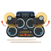 VTech Kidi Star Drum Pad, Black