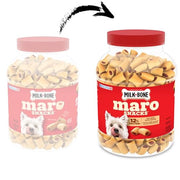 Milk-Bone MaroSnacks Small Dog Treats with Real Bone Marrow, 40 Oz. | Dog treats with 12% protein
