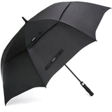 G4Free 47/54/62/68/72 Inch Golf Umbrella Windproof Auto Open Large Umbrella | Oversized Stick Umbrella, Extra Large, Vented Double Canopy, Waterproof 210T Pongee Fabric, Fiberglass Frame, EVA Foam Handle