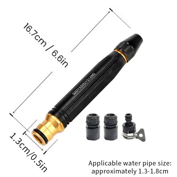 💧Heavy Duty Adjustable Twist Nozzle Jet Sweeper Nozzle