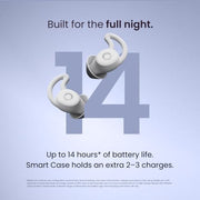 Ozlo Sleepbuds® 2 - Sleep Earbuds, Snoring & Noise Masking Headphones | All-Night Side-Sleeper Comfort, Ultra Small Fit, 14-hr Battery, 50+ Sleep Sounds, In-Ear Alarm, Smart Case Sleep Insights