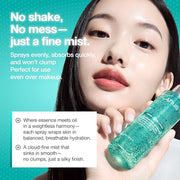 Anua PDRN Collagen Glow Facial Serum Spray, 3.38 fl oz | Hydrating Face Mist, Hyaluronic Acid, dewy finish, All Skin Types, Instant Plumping, Firming Care, Korean Skincare