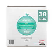 Purina Tidy Cats Free and Clean Unscented Clumping Cat Litter, 38 lb Box | Activated charcoal delivers lasting odor control, made without fragrances or dye, clumping
