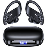 TAGRY Hybrid Active Noise Cancelling Wireless Ear Buds 80 Hrs Playtime Hi-Res Stereo Quality Bluetooth Earbuds with Transparency Mode Headphones Bluetooth Earhooks ANC Earphones for Work