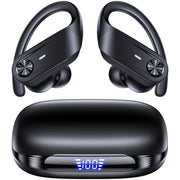 TAGRY Hybrid Active Noise Cancelling Wireless Ear Buds 80 Hrs Playtime Hi-Res Stereo Quality Bluetooth Earbuds with Transparency Mode Headphones Bluetooth Earhooks ANC Earphones for Work
