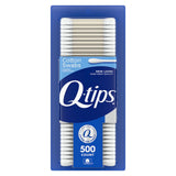 Q-tips Cotton Swabs, Original, For Home, First Aid and Beauty, 100% Cotton, 500 Count