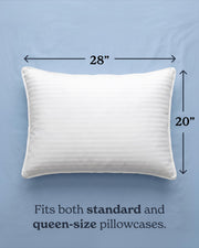 Beckham Hotel Collection Bed Pillows Standard/Queen Size Set of 2 | Original Soft Down Alternative Pillow for Sleeping, Soft Support for Back, Stomach or Side Sleepers