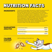 Temptations Classic Crunchy and Soft Cat Treats, Tasty Chicken, 30 oz | Under 2 calories per treat, crunchy outside & soft inside, resealable tub, 100% complete & balanced, snack, meal or topper