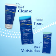 Differin Acne Retinoid Treatment Gel, 0.1% Adapalene, 15g Tube | Over-The-Counter Retinoid, Clears Acne And Prevents Breakouts, Gentle For Sensitive Skin, 30-Day Supply, 15G Tube