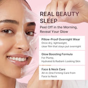 medicube Wrapping Mask Collagen - Overnight Peel Off Facial Mask | Elasticity & Hydration Care, Reduces Sagging & Dullness - Hydrolyzed Collagen For Glowing Skin, Korean Skin Care, 2.53 fl.oz