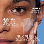 La Roche-Posay Toleriane Hydrating Gentle Facial Cleanser, with Niacinamide | Face cleanser with niacinamide & ceramides, safe for sensitive skin. Daily face wash for normal to dry skin, fragrance free.