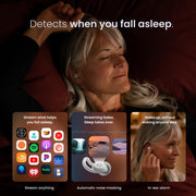 Ozlo Sleepbuds® 2 - Sleep Earbuds, Snoring & Noise Masking Headphones | All-Night Side-Sleeper Comfort, Ultra Small Fit, 14-hr Battery, 50+ Sleep Sounds, In-Ear Alarm, Smart Case Sleep Insights