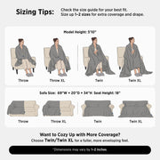 Bedsure GentleSoft White Throw Blanket for Couch - Halloween Decorations for Fall Home Living Room Decor, Cozy Fleece Blanket, Christmas Birthday Gifts for Women Mom Her Girls, Off White, 50x60 in
