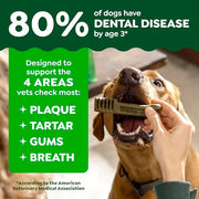 Greenies Regular Dental Dog Treats, Original Chicken Flavor, 36 Count | Veterinarian-recommended, supports oral health & freshens breath, clean to gumline, for dogs 25-50 lbs, chicken flavor