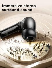 Wireless Earbuds, Hi-Fi Deep Bass Ear Buds, 48H Playtime In-Ear Headphones | 2 Mics for Clear Calls, LED Display, IPX7 Waterproof, Touch Control, Lightweight Bluetooth Earphones for iPhone/Android/TV