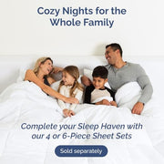 King Pillow Cases Set of 2 - Ultra Soft Cozy Pillowcase Covers - White | Hotel Quality, Comfortable Bedding for Women, Men, Kids & Teens, Machine Washable Pillow Protectors, 2 Piece Set, King Size