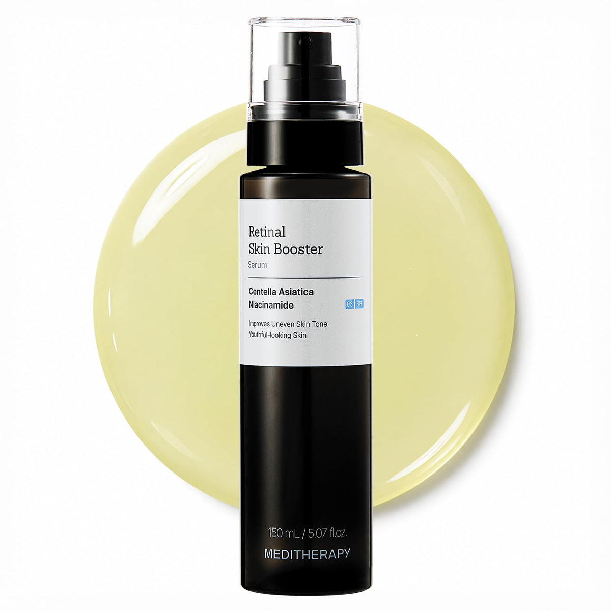 MEDITHERAPY Retinal Skin Booster Face&Body Serum for Uneven Skin 5.07 fl.oz | Retinal, Niacinamide - Pore Refining, Skin Firming & Signs of Aging, Gentle Daily Formula, Korean Skincare