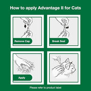 Advantage II Large Cat Topical Flea Treatment & Prevention, 2ct
