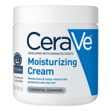 CeraVe Moisturizing Cream, Face & Body Moisturizer for Dry Skin, 19oz | Skin Care with Hyaluronic Acid, Skin Barrier Repair, Ceramide Moisturizer, Fragrance Free, Non-Comedogenic, Daily Use