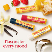 Burt's Bees 100% Natural Moisturizing Lip Balm (Original Beeswax) | Lip Moisturizer with Beeswax, Tint-Free, 100 Percent Natural Origin Conditioning Treatment, Easy to Take Anywhere