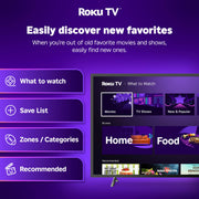 Hisense 65" Class E6SR Series Hi-QLED 4K UHD Smart Roku TV (65E6SR, 2026 Model) - Dolby Vision, Game Mode Plus, VRR, ALLM, DTS Virtual:X, Apple AirPlay, Compatible with Alexa and Google Assistant