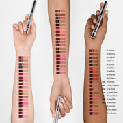 Sacheu Lip Liner STAY-N Peel Off Lip Stain, Longwear, p-INKED | Water-resistant, transfer & smudge-proof, lip tint with hyaluronic acid & vitamin E for conditioning benefits, matte finish