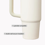 STANLEY Quencher H2.0 Tumbler with Handle and Straw 30 oz | Flowstate 3-Position Lid | Cup Holder Compatible for Travel | Insulated Stainless Steel Cup | BPA-Free | Rose Quartz 2.0