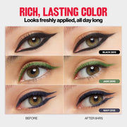 Revlon ColorStay Pencil Waterproof Eyeliner, 202 Black Brown, 0.01 oz | Waterproof pencil eyeliner with built-in sharpener. Smudge-proof, long-lasting, intense matte color.