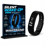 Ulvixar Vibrating Alarm Watch for Heavy Sleepers,Silent Wake up Alarm Wrist | Powerful Wrist Vibrating Alarm,For Hearing impaired,20-Day Battery,Comfort Silicone Loop,Ideal For Couples,Shared Space，Dorms